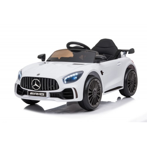 Ηλεκτροκίνητο Παιδικό Αυτοκίνητο Licensed Mercedes Benz AMG 12V Σε Άσπρο Χρώμα BJ011-W