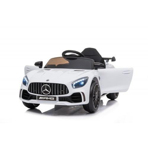 Ηλεκτροκίνητο Παιδικό Αυτοκίνητο Licensed Mercedes Benz AMG 12V Σε Άσπρο Χρώμα BJ011-W