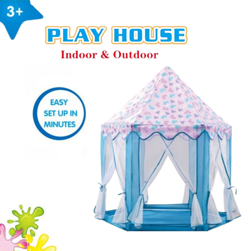 Παιδική Σκηνή Κάστρο με Διακοσμητικές Κουρτίνες Play House 8234
