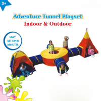  Παιδικός Παιδότοπος Παιχνιδιού Adventure Tunnel Playset 7 σε 1 Παιδική Σκηνή - Τούνελ 8905