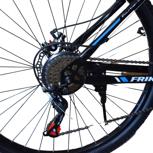 Ποδήλατο Mountain Hardtail 26" Frike Μαύρο - Μπλέ FR26-BB