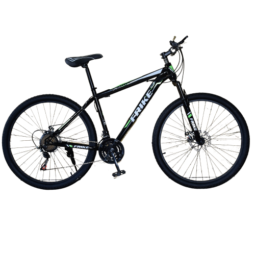 Ποδήλατο Mountain Hardtail 26" Frike Μαύρο - Πράσινο FR26-BG