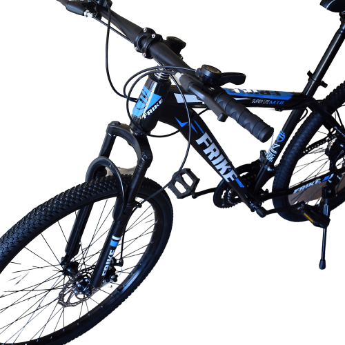 Ποδήλατο Mountain Hardtail 27.5" Frike Μαύρο - Μπλέ FR275-BΒ