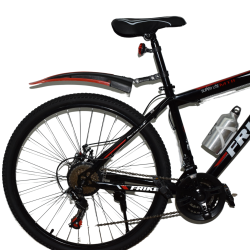 Ποδήλατο Mountain Hardtail AMG Με εξαρτήματα 26" Frike ( Με αξεσουάρ ) Μαύρο - Κόκκινο FR26-AMG-BR